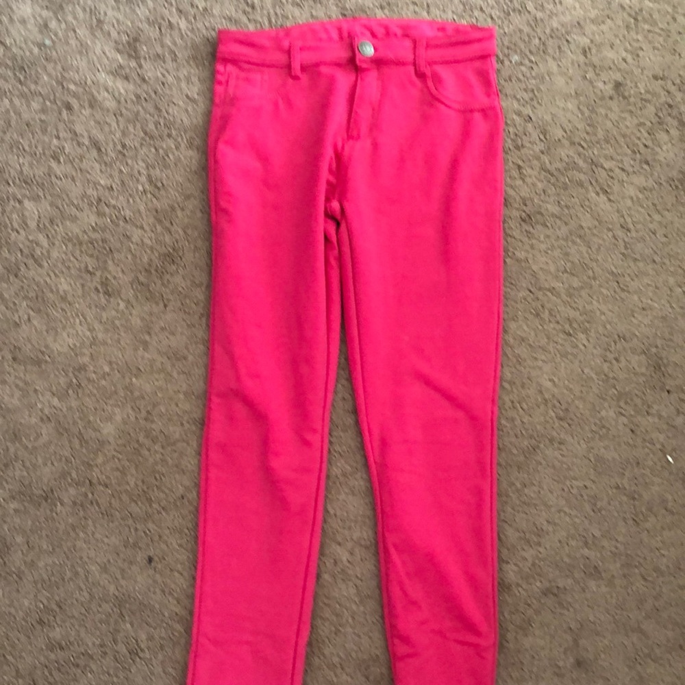 Pink jeans